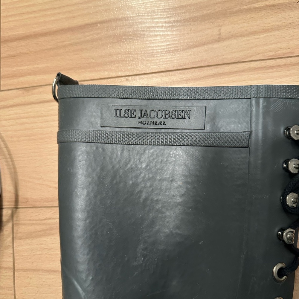 💜 Ilse Jacobsen Grey Rainboots 💜 - Picture 8 of 12